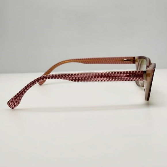Fendi Women's Rectangular Glasses Frames with Case FF0004 - Picture 12 of 12